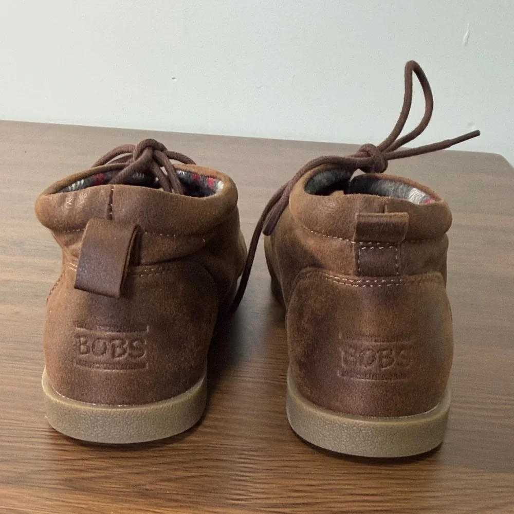 BOBS‎ from Skechers Chill Lux Brown Ankle Bootie Sz 9 NWOT